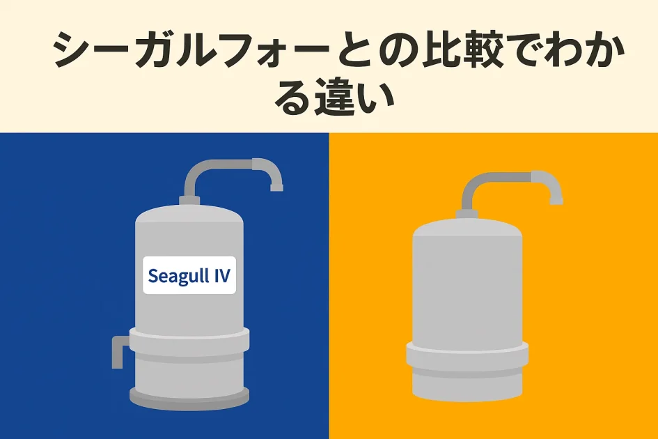 シーガルフォーとの比較でわかる違い