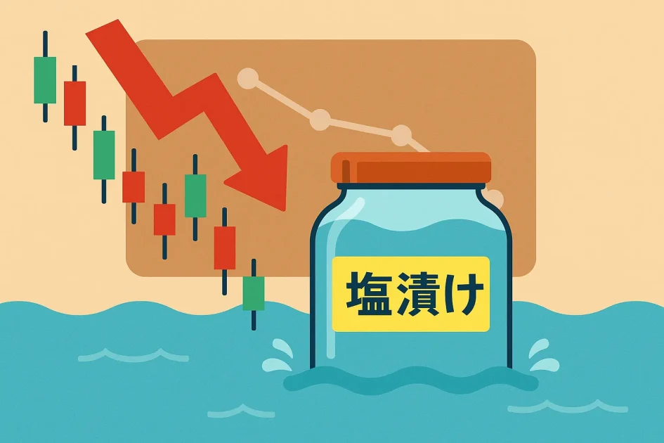 悪名高い塩漬けとは？FXの塩漬けは何年続く？